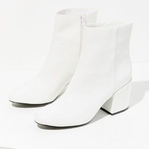Urban Outfitts Margo Patent Leather Booties